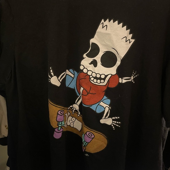 Three Oversized black printed Graphic T-shirts lot - Picture 4 of 5